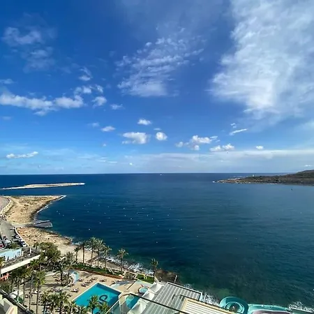 Mia White Luxury - Topfloor Two Bed In Qawra Apartamento